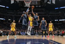 Lakers vs Memphis Grizzlies Match Player Stats