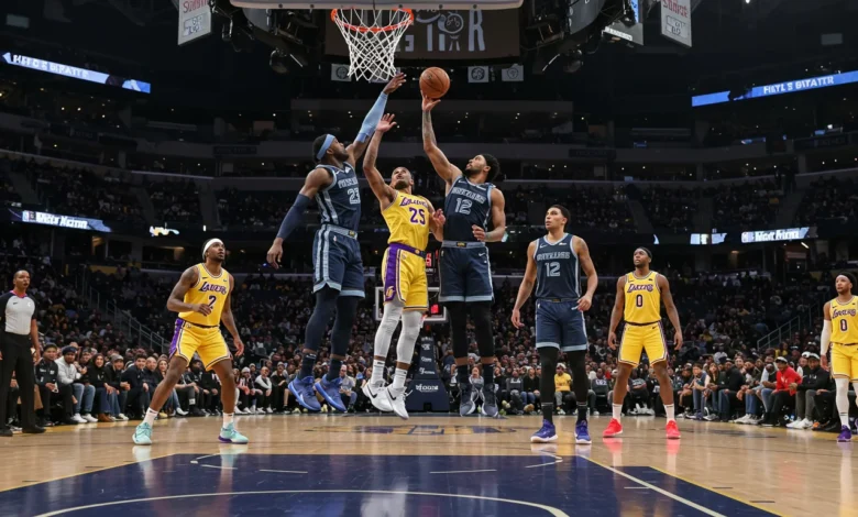 Lakers vs Memphis Grizzlies Match Player Stats