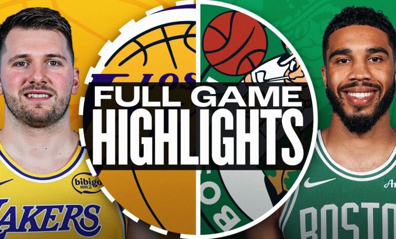 Lakers vs Boston Celtics Match Player Stats